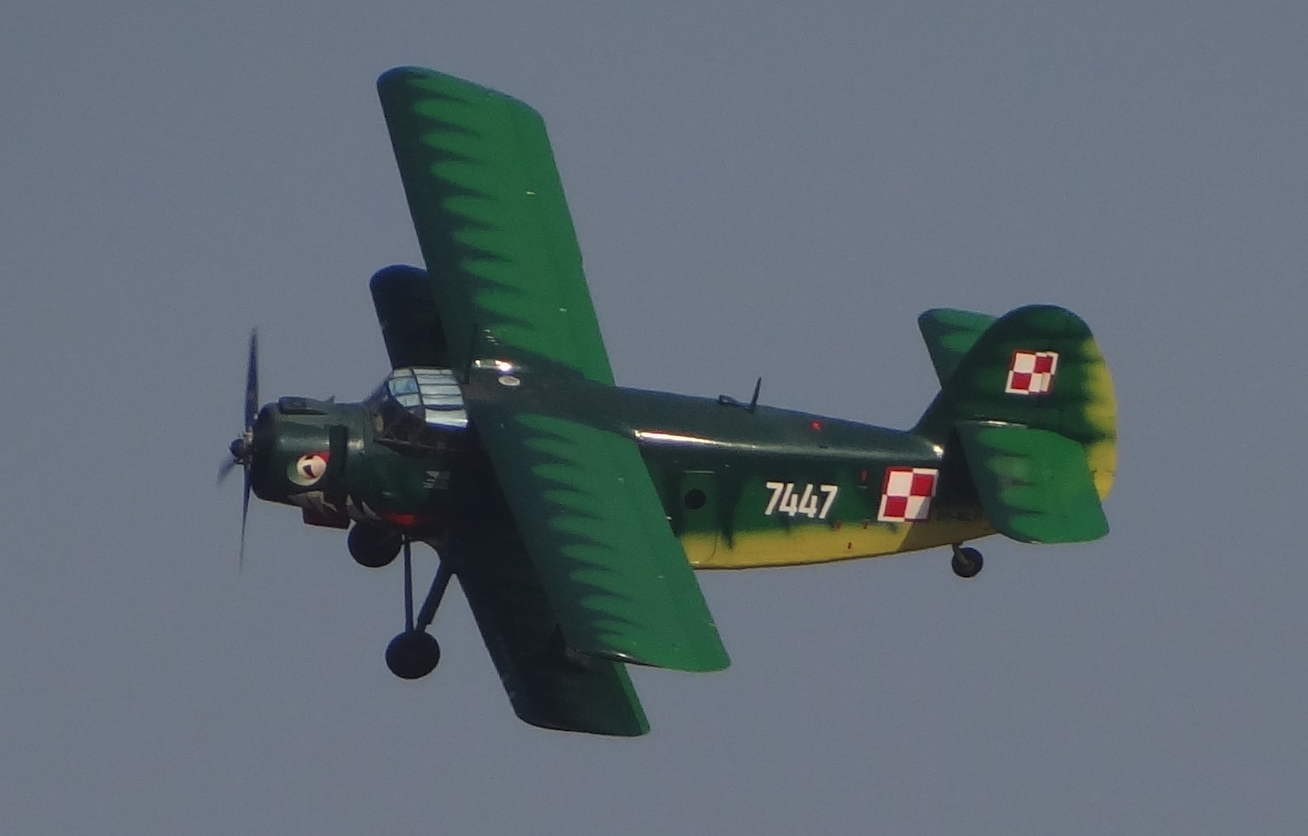 PZL An-2 nb 7447 "Wiedeńczyk". 2019 rok. Zdjęcie Karol Placha Hetman