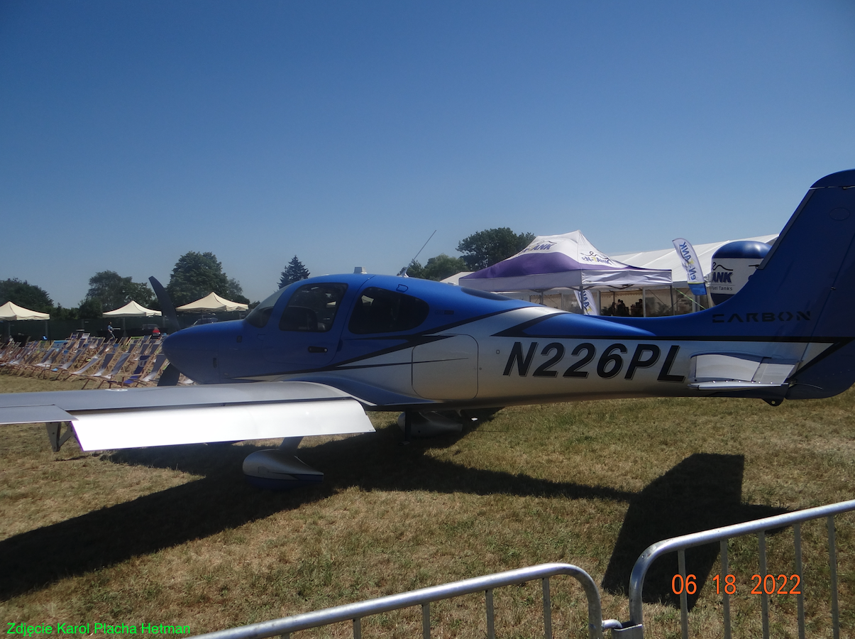 Cirrus SR22T-GTS G5 Carbon. 2022 year. Photo by Karol Placha Hetman