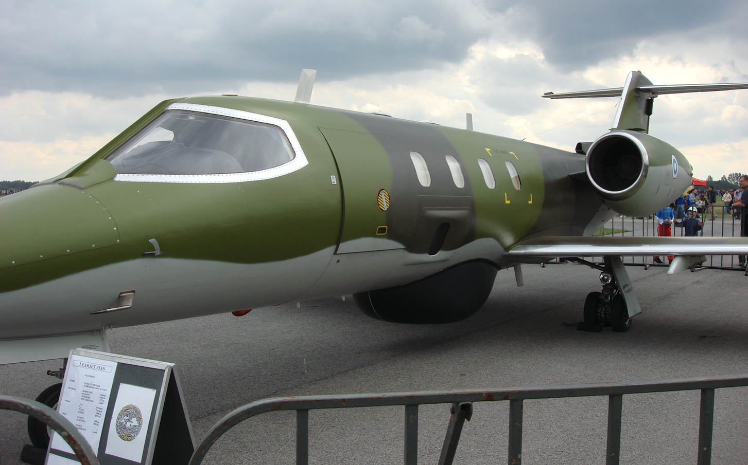 Learjet 35 Liberty. 2009 rok. Zdjęcie Karol Placha Hetman