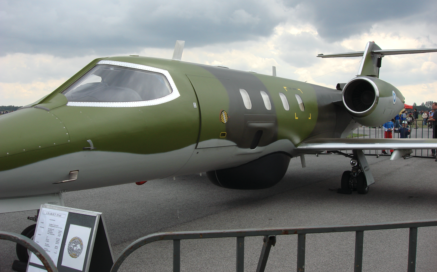 Learjet 35 Liberty. 2009 year. Photo by Karol Placha Hetman