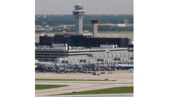 Lotnisko O’Hare 2010r. Zdjęcie Wikipedia