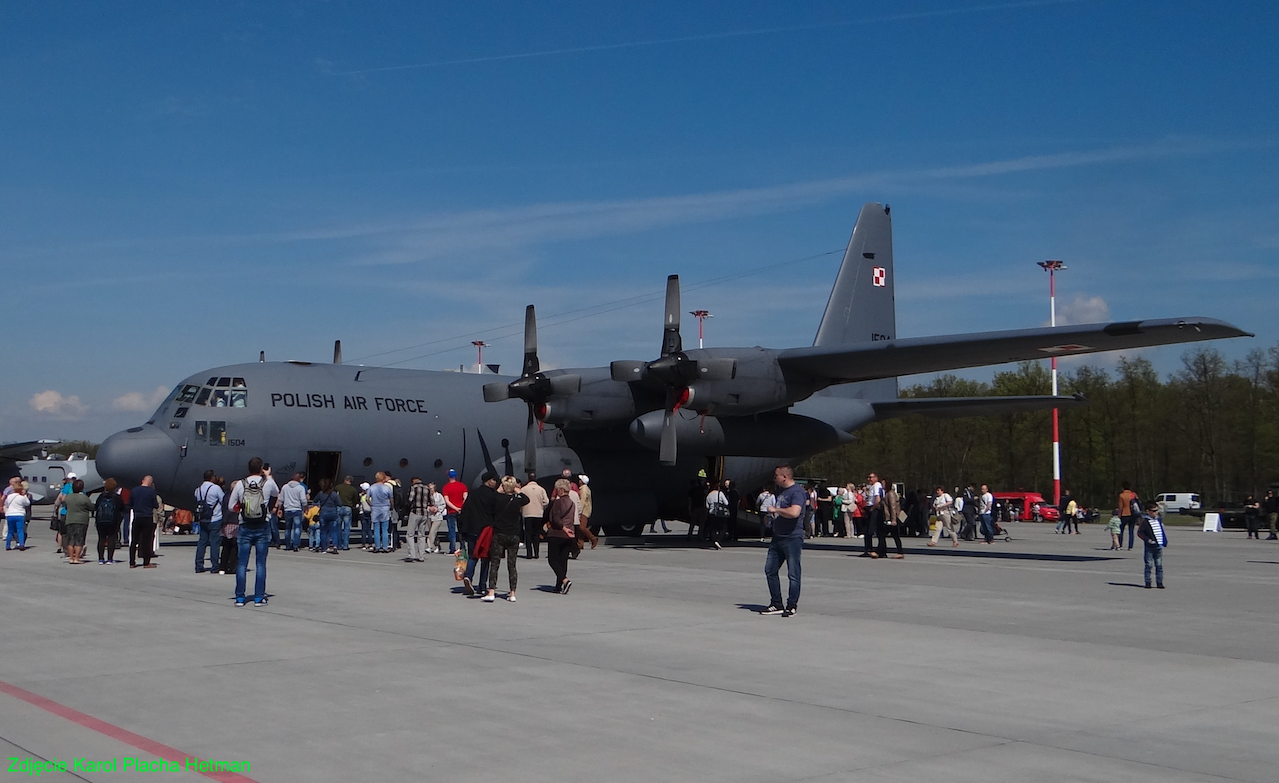 Lockheed C-130 Hercules nb 1504. 2017 year. Photo by Karol Placha Hetman