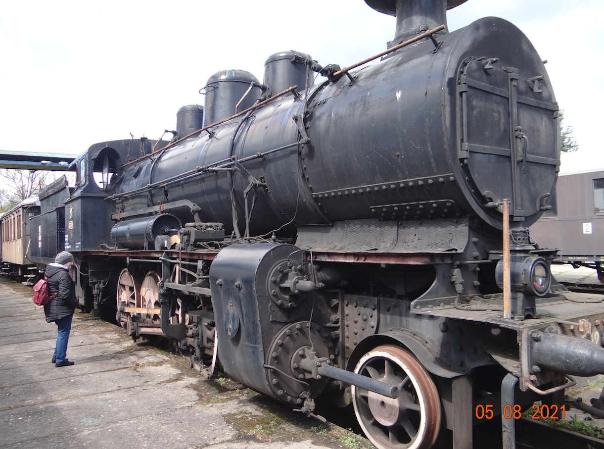 Steam locomotive Tr12-25. 2021. Photo by Karol Placha Hetman