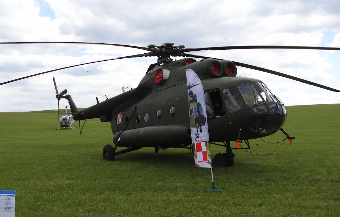 Śmigłowiec Mil Mi-8 T nb 638. Brał udział w wojnie w Iraku. 2015 rok. Zdjęcie Karol Placha Hetman