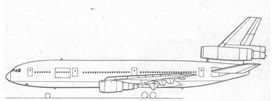 McDonnell Douglas DC-10. 1977. The work of Karol Placha Hetman