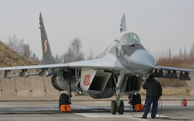 PL MiG-29 nb 4120 Malbork 2007r.