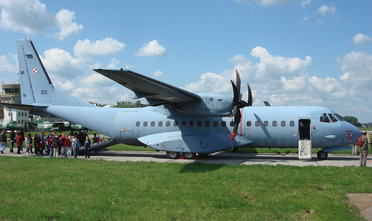 CASA C-295 M nb 011. Pierwszy dostarczony do Polski. 2009 rok. Zdjęcie Karol Placha Hetman