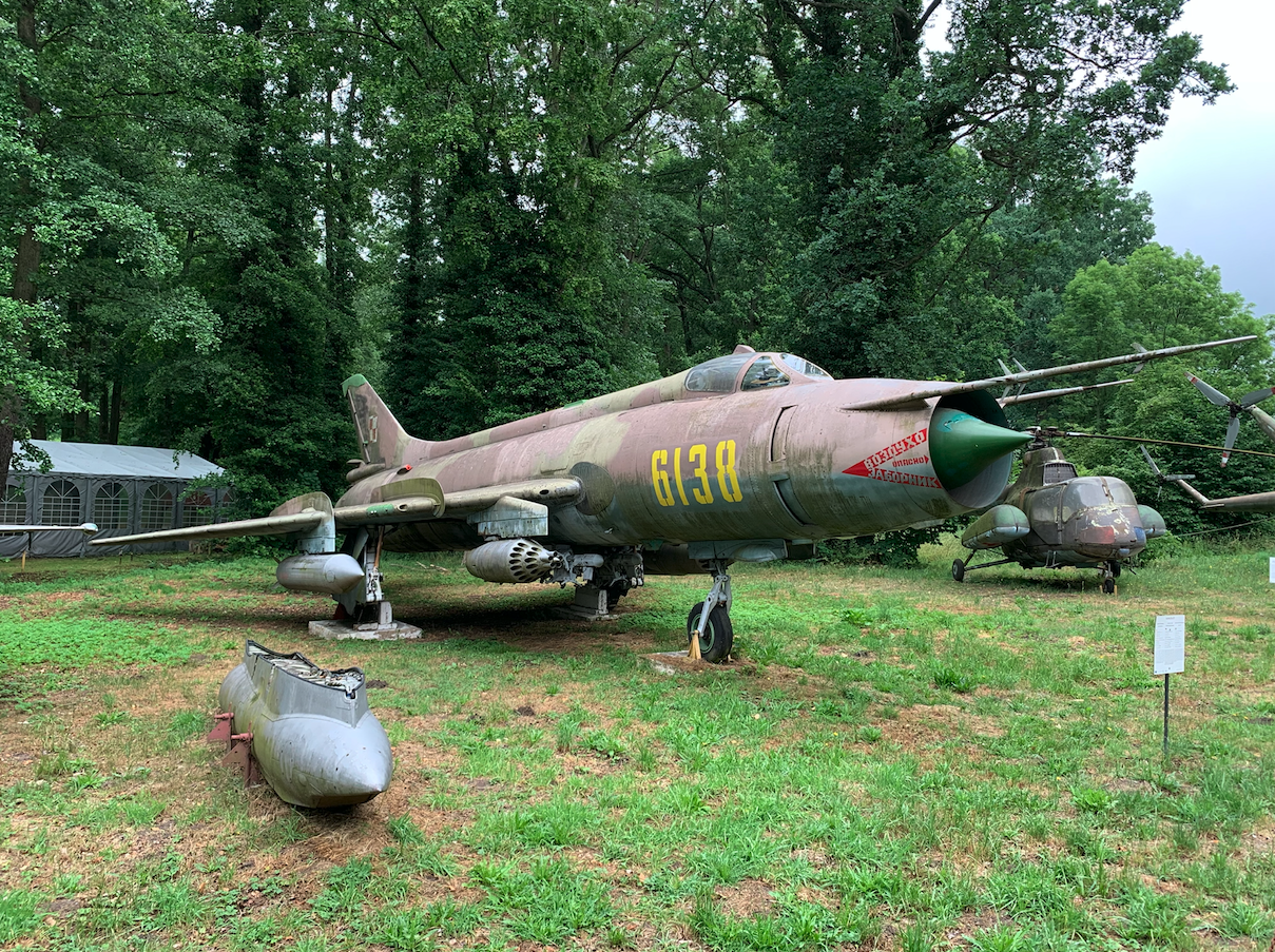 Su-20 nb 6138 serial number 74728. 2022 year. Photo by Karol Placha Hetman