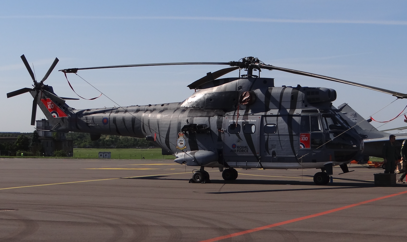 AS.532 Cougar, predecessor Airbus H.225M Caracal. 2018 year. Photo by Karol Placha Hetman