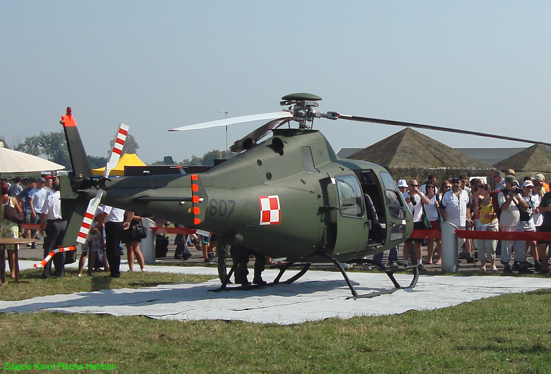 PZL Świdnik SW-4 Puszczyk nb 6607. 2011 year. Photo by Karol Placha Hetman