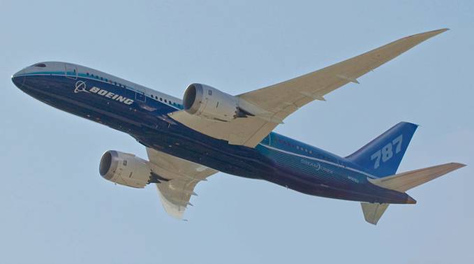 B 787-8 probably No. ZA004. 2011 year. Photo of Boeing