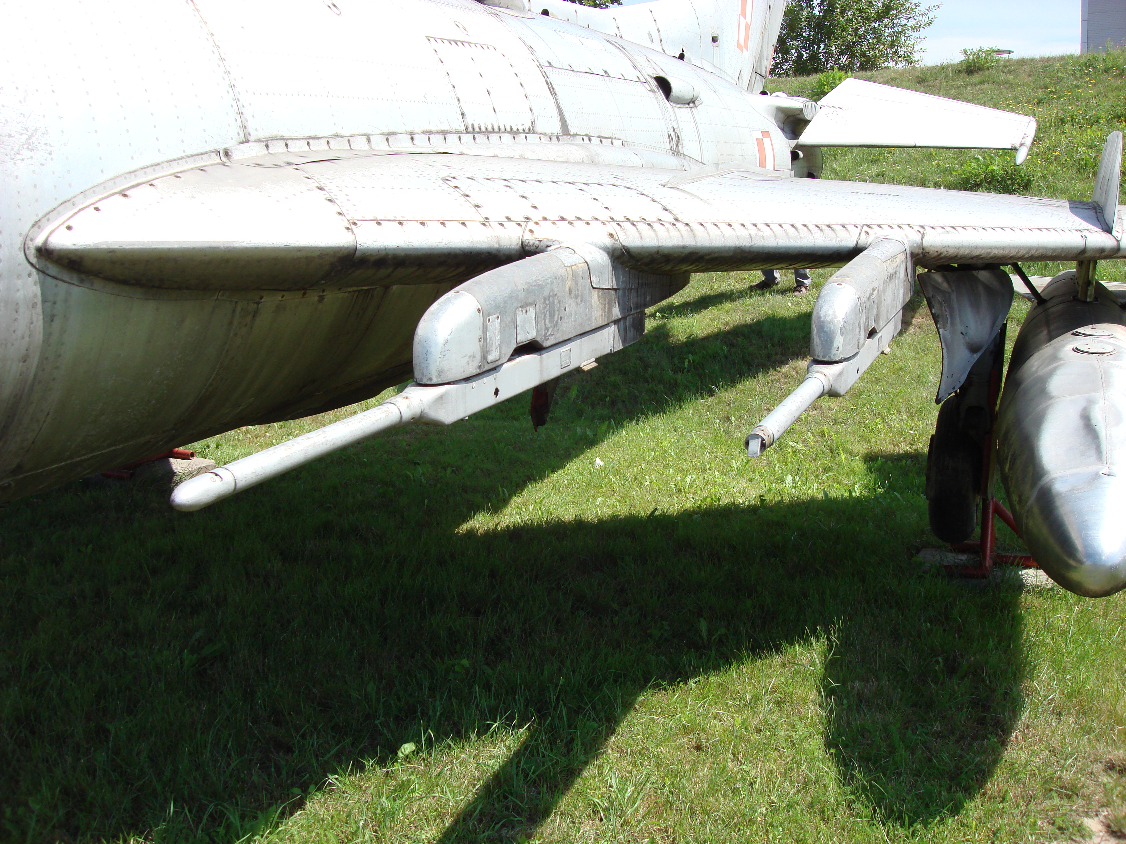 MiG-19 PM nb 905. APU-4 booms. 2009 year. Photo by Karol Placha Hetman