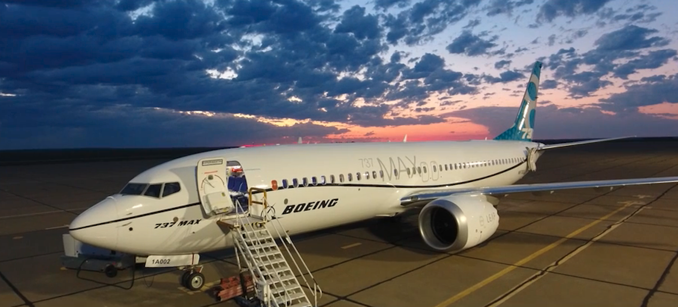 Boeing B.737 MAX 8 nr 1A002. 2017 rok. Zdjęcie Boeing Company