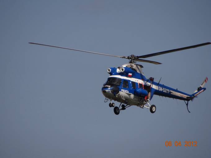 Police Kania registration SN-52KP at Lake Niegoci. 2012 year. Photo by Karol Placha Hetman