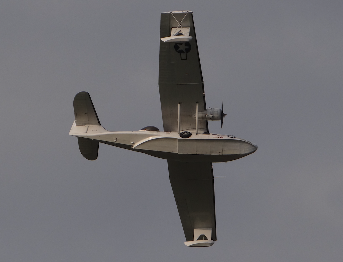 PBY-5A Catalina - Angelo Cunningham. Czyżyny 2019 rok. Zdjęcie Karol Placha Hetman