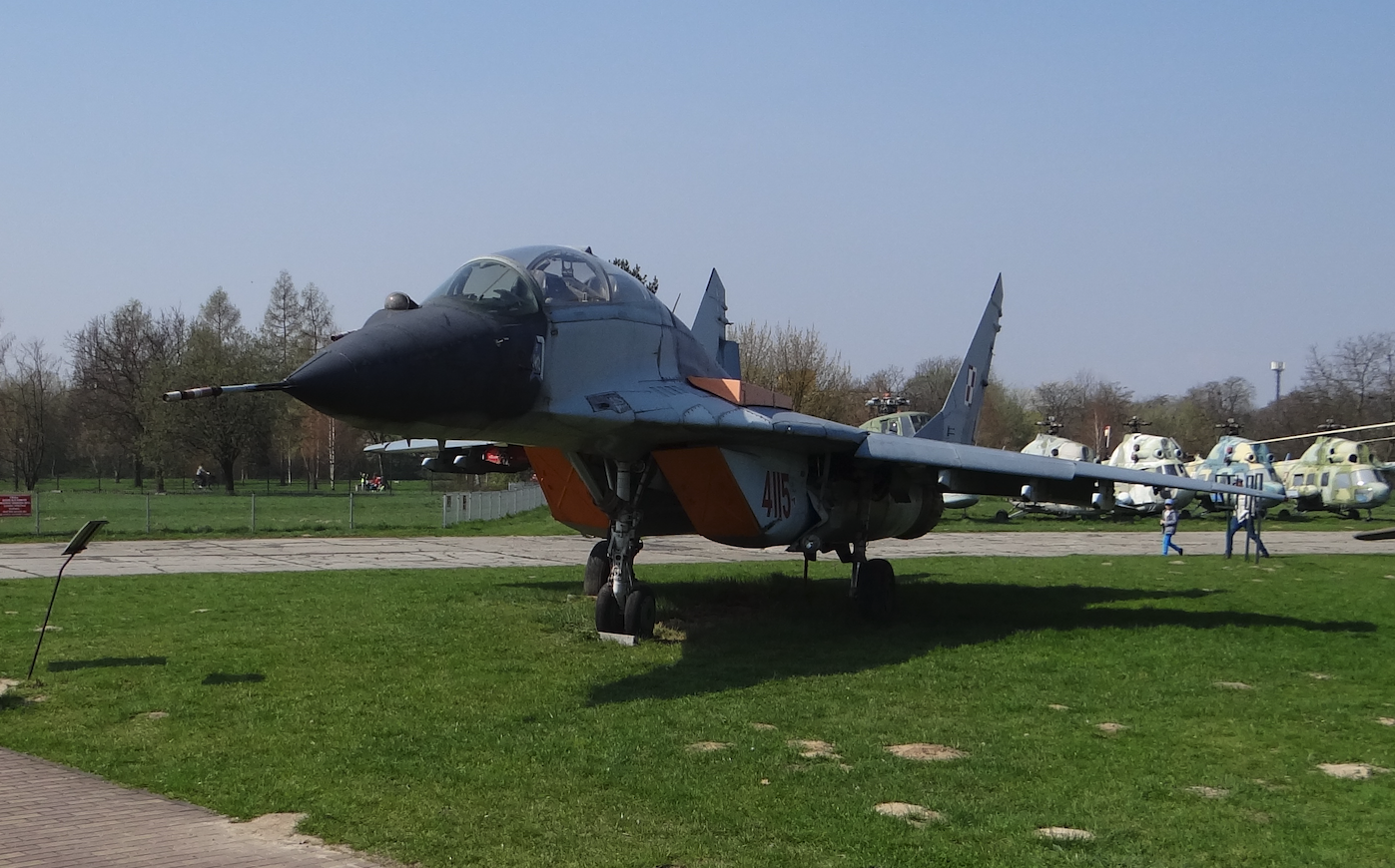 MiG-29 UB nb 4115. Czyżyny 2019 rok. Zdjęcie Karol Placha Hetman