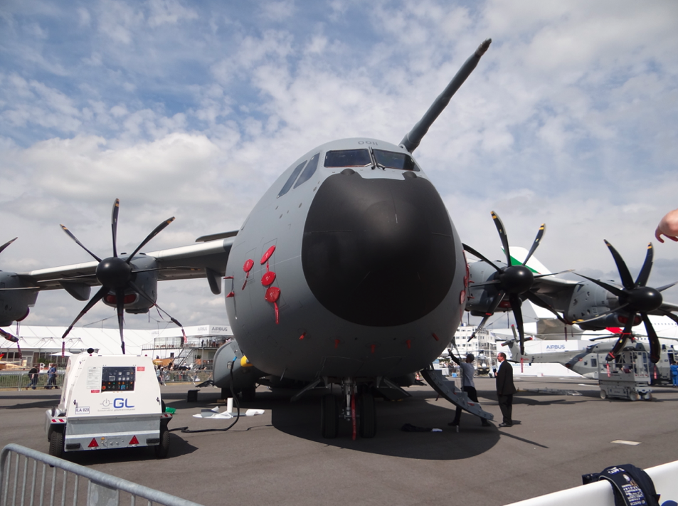 Airbus A-400 M rejestracja EC-401. 2014 rok. Zdjęcie Karol Placha Hetman