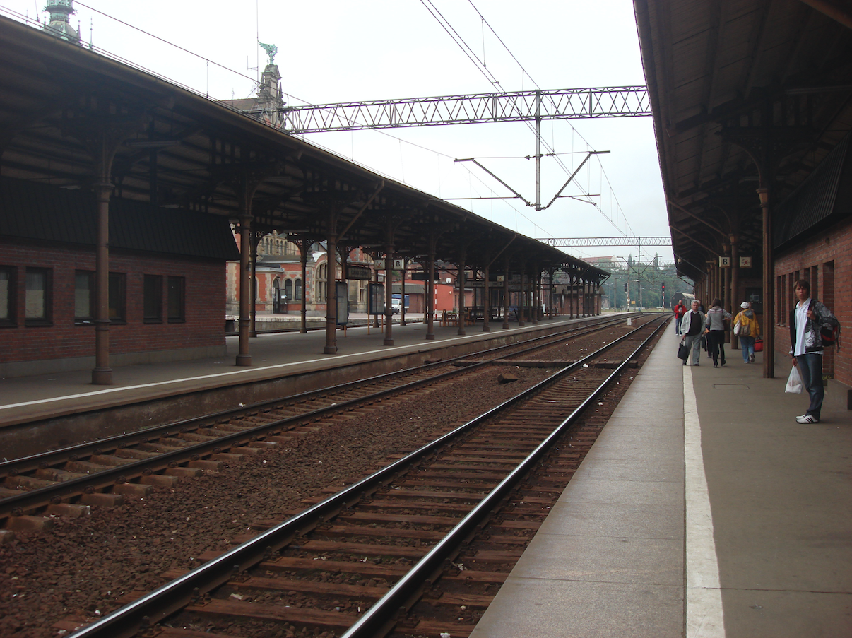 Gdańsk Central Railway Station. 2011 year. Photo by Karol Placha Hetman