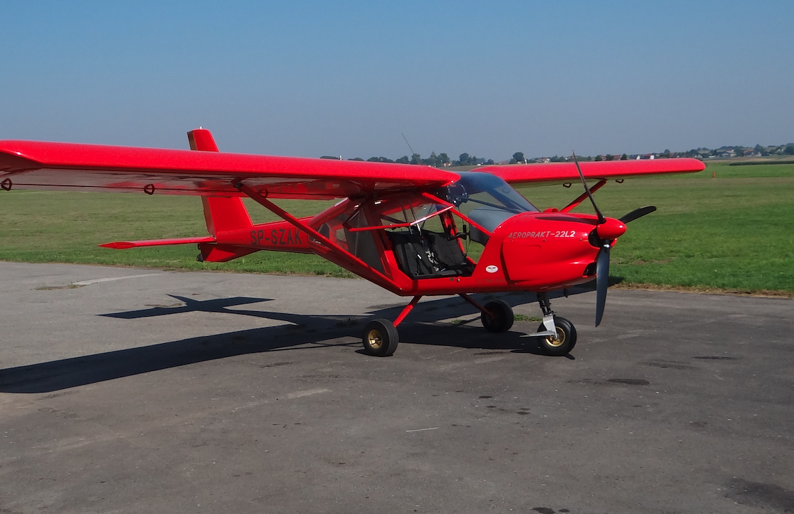 Aeroprakt A-22 L2 SP-SZAK. 2020 rok. Zdjęcie Karol Placha Hetman