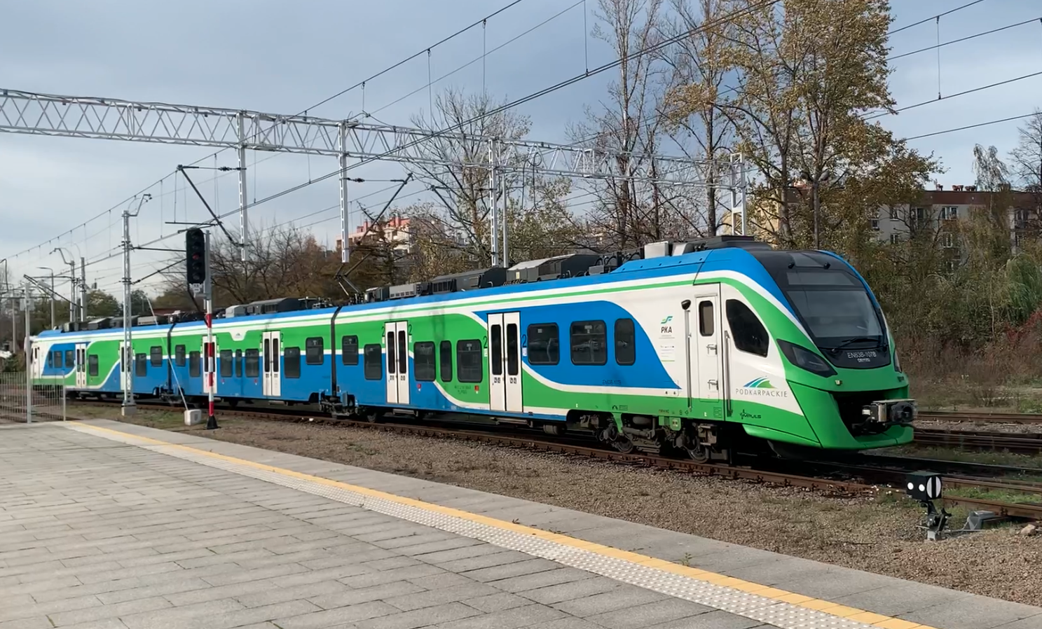 Newag Impuls 2, EN63B-107, Koleje Podkarpackie. 3-car EMU. 2023. Photo by Karol Placha Hetman