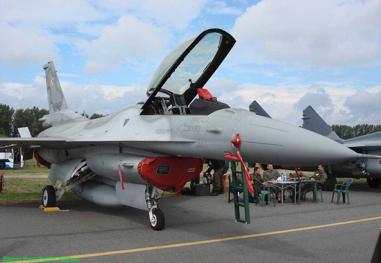 Lockheed Martin F-16 C Block 52+ nb 4048. 2007 year. Photo by Karol Placha Hetman