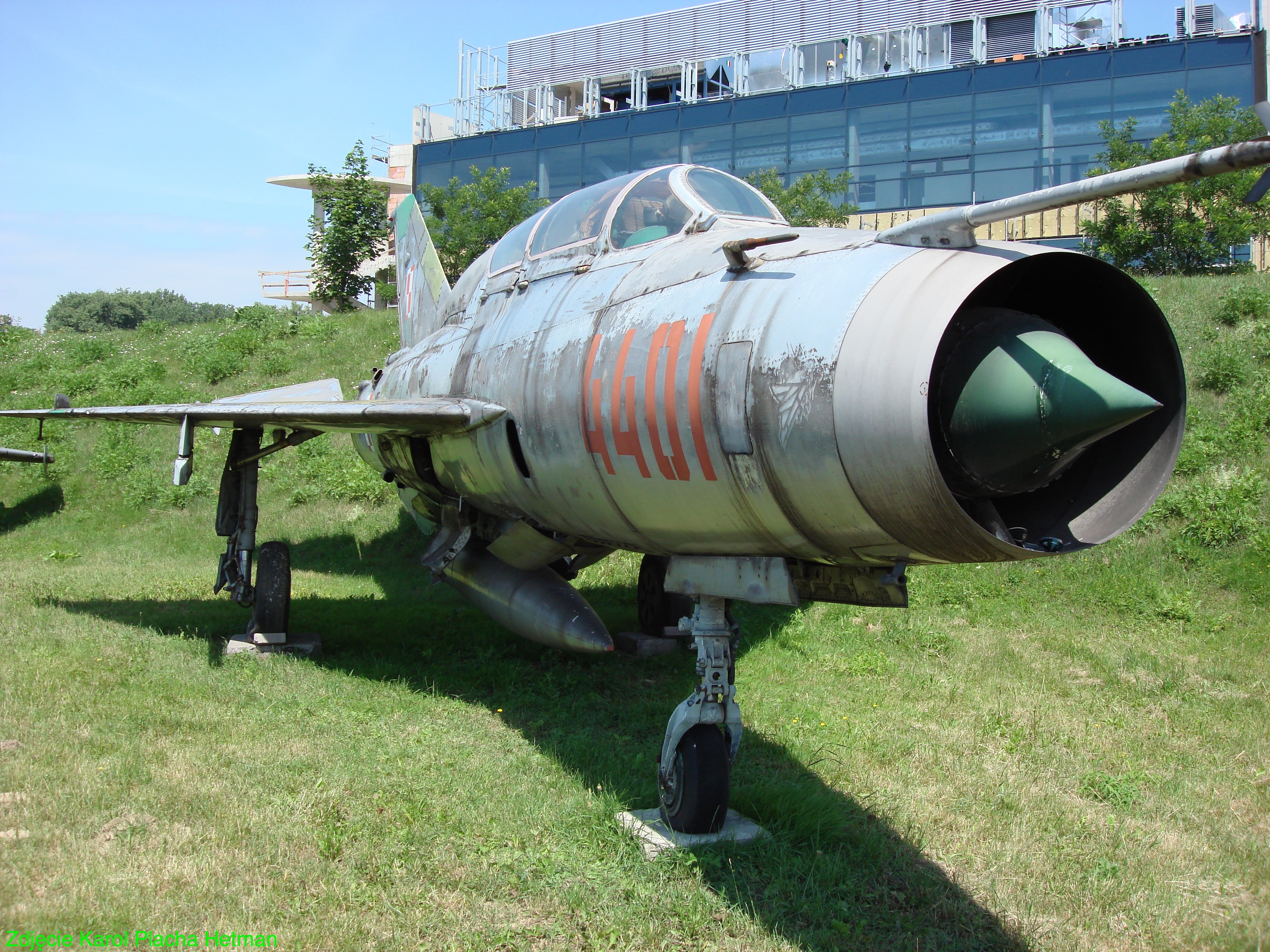 MiG-21 US nb 4401. 2007 rok. Zdjęcie Karol Placha Hetman