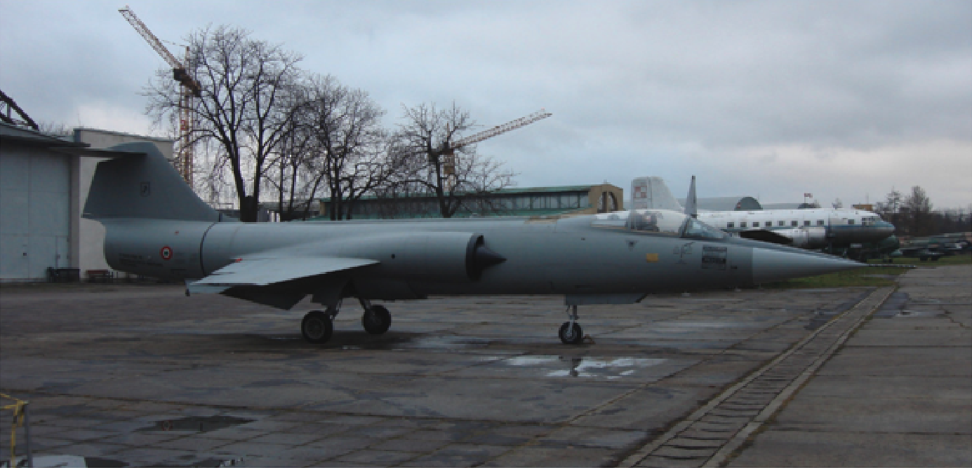 Lockheed F-104 S nb MM-6876. 2008 rok. Zdjęcie Karol Placha Hetman