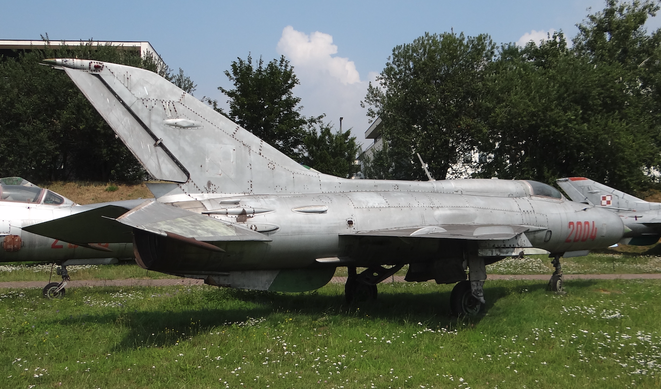 MiG-21 PF nr 762004 nb 2004. Czyżyny 2019 rok. Zdjęcie Karol Placha Hetman