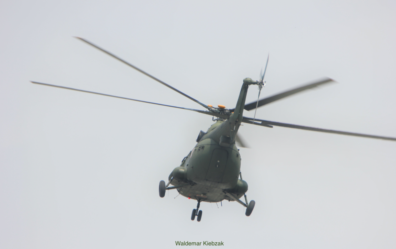 Mi-8 PS Nb 630. 2017 rok. Zdjęcie Waldemar Kiebzak