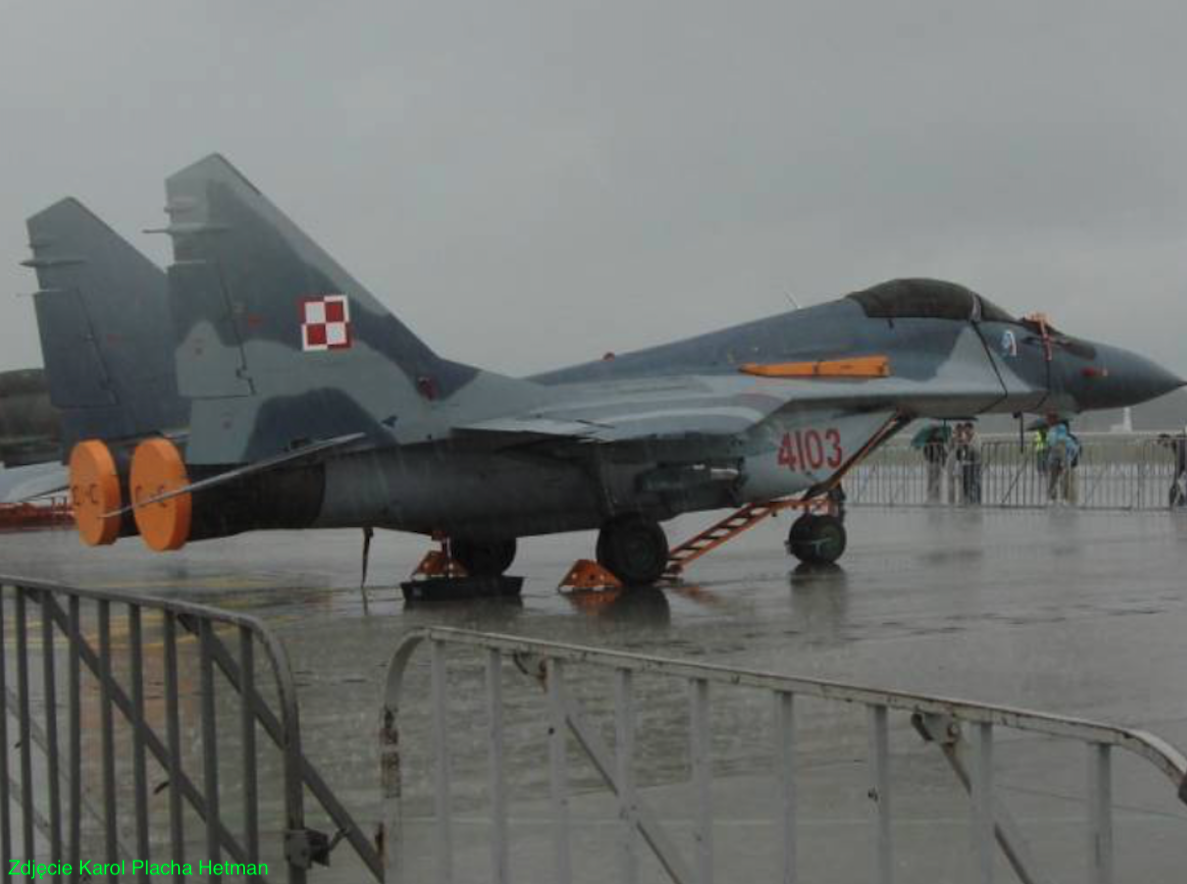 MiG-29 nb 4103. 2007 year. Photo by Karol Placha Hetman
