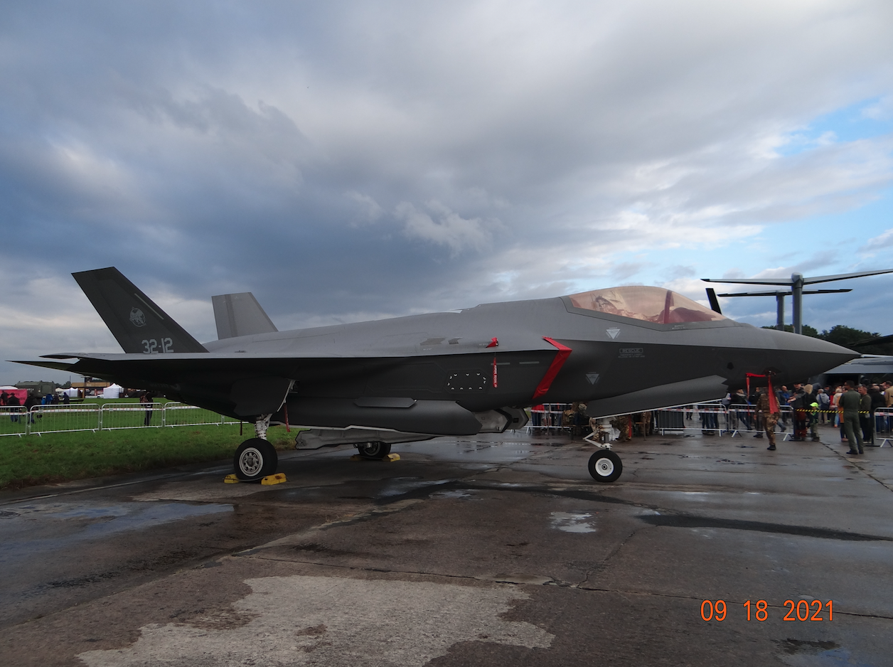 Lockheed Martin F-35 A. 2021 year. Photo by Karol Placha Hetman