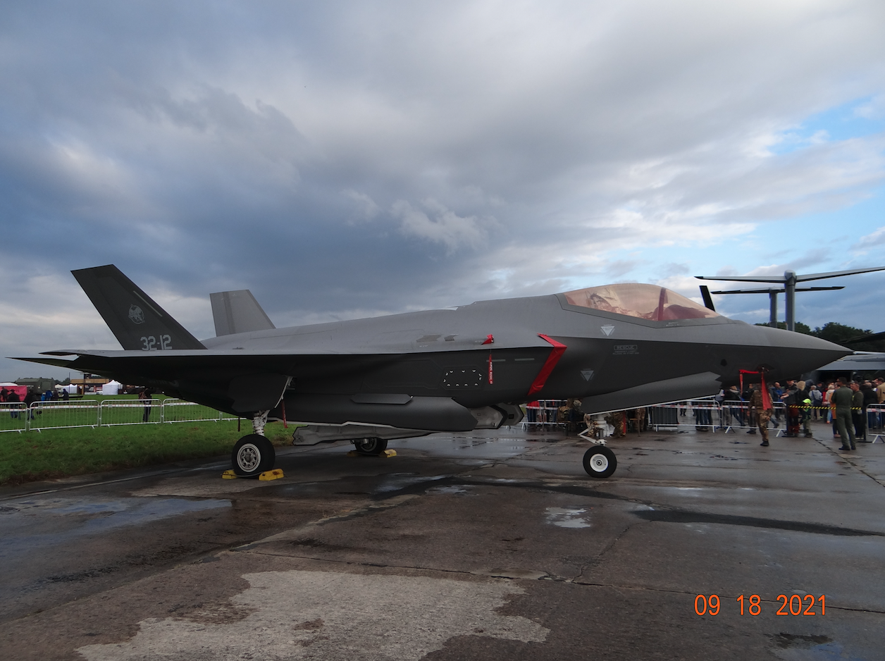 Lockheed Martin F-35 A. 2021 rok. Zdjęcie Karol Placha Hetman