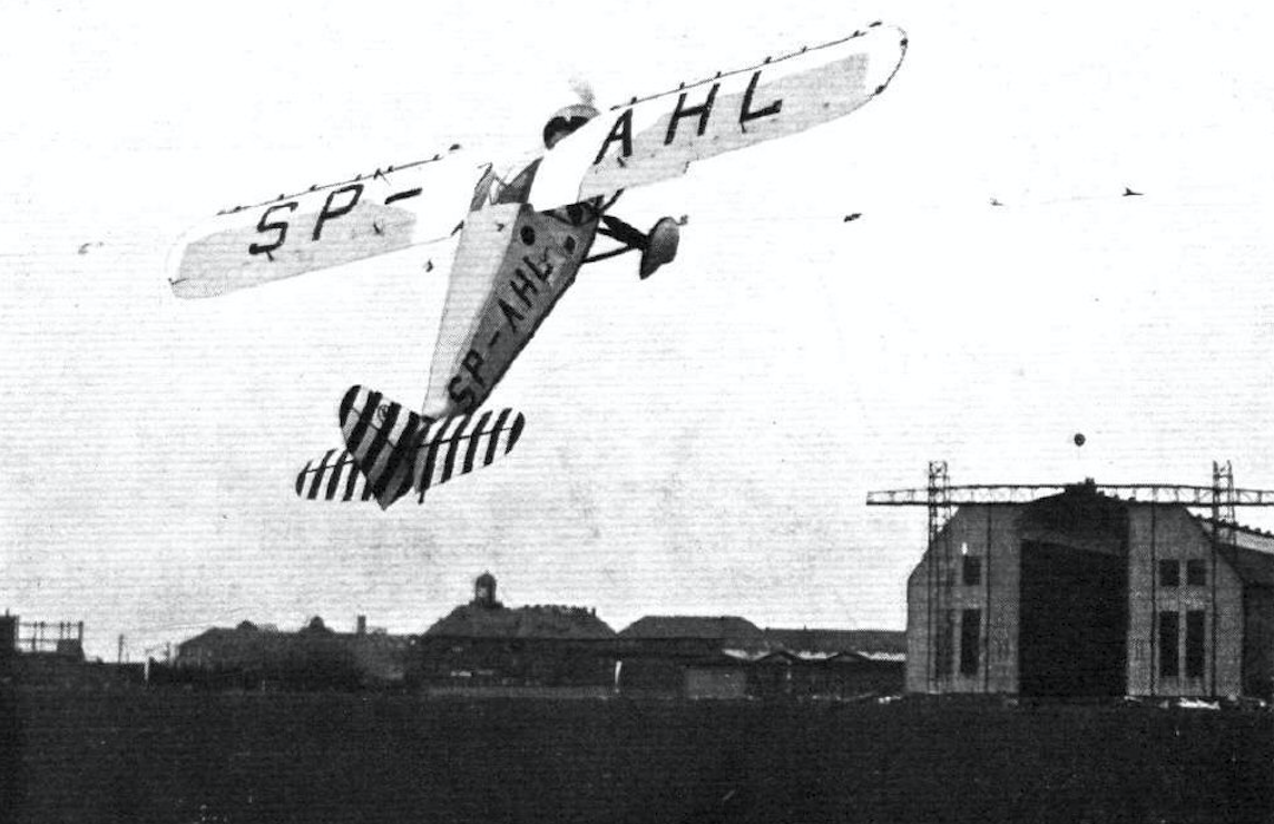 Polski samolot RWD-6. 1932 rok. Zdjęcie muzeum historyczne