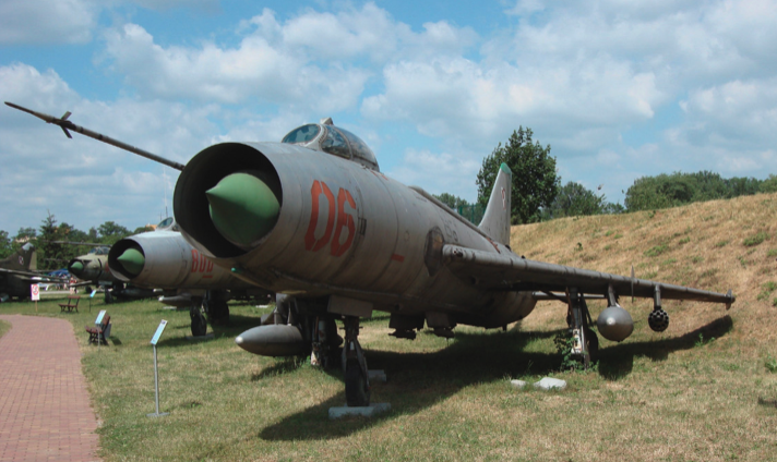 Su-7 BM nb 06. Czyżyny 2009 rok. Zdjęcie Karol Placha Hetman