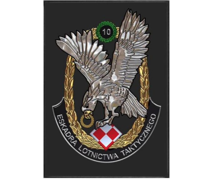 Emblem of the 10th Tactical Aviation Squadron. 2000-2010. Photo by Karol Placha Hetman