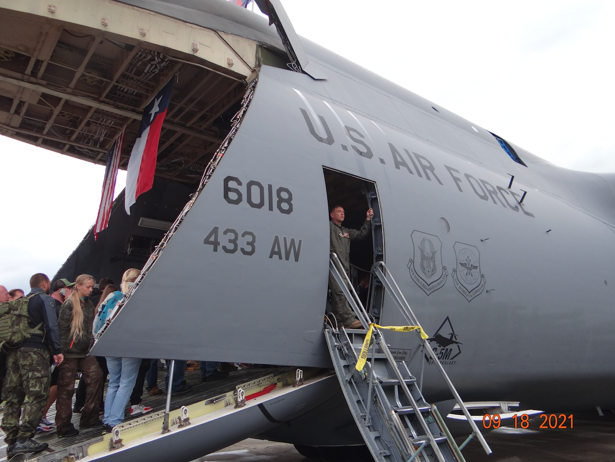 Lockheed C-5 M Galaxy. 2021 rok. Zdjęcie Karol Placha Hetman