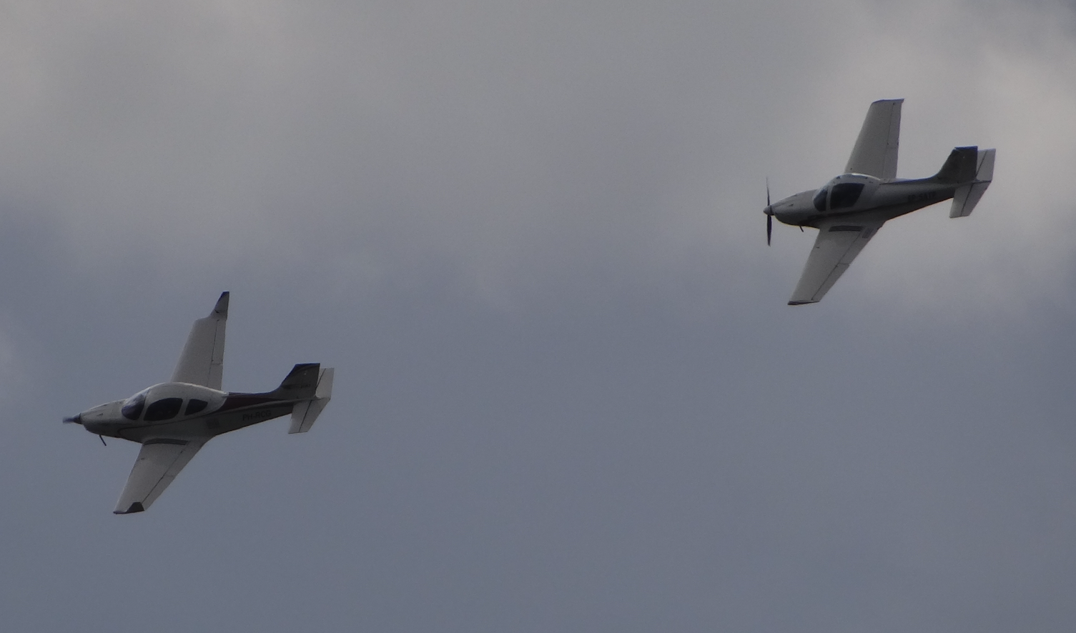 Alpi Pioneer 300 STD SP-SATP, Alpi Pioneer 400 STD. Mazury Air Show 2018. Zdjęcie Karol Placha Hetman