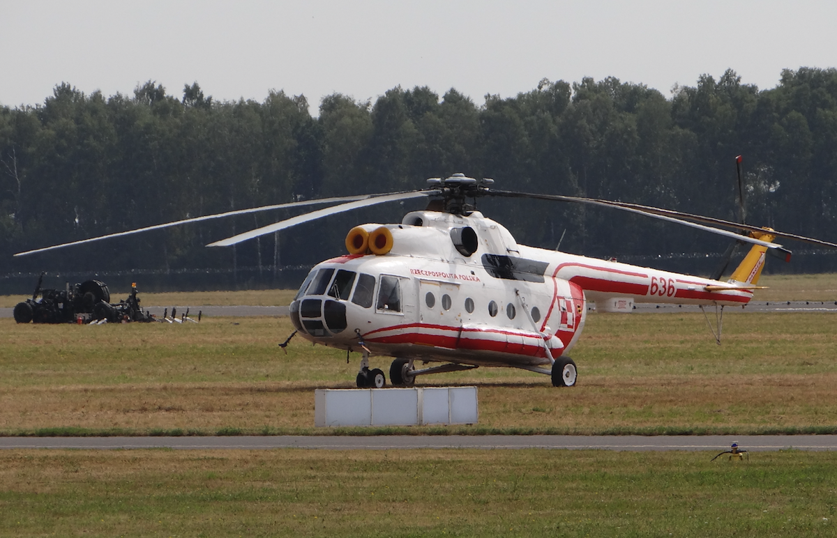 Śmigłowiec Rządowy 1. Baza Lotnicza Mil Mi-8 T nb 636. 2015 rok. Zdjęcie Karol Placha Hetman