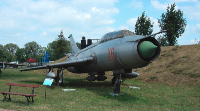 Su-7 U nb 116. Czyżyny 2009 rok. Zdjęcie Karol Placha Hetman