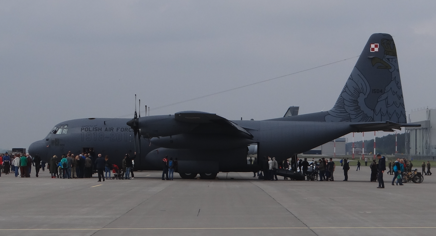 Lockheed C-130 E nb 1504. Powidz 2019. Photo by Karol Placha Hetman