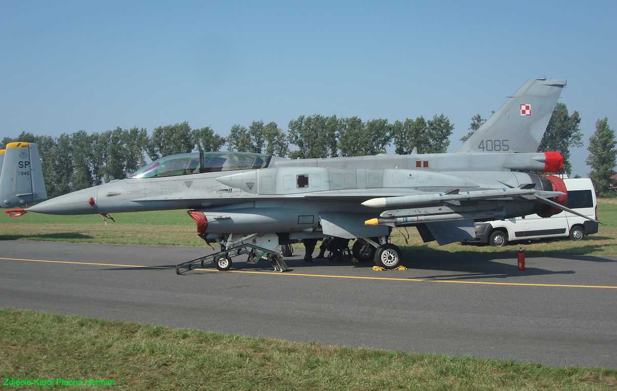 F-16 D Block 52+ nb 4085. 2011 rok. Zdjęcie Karol Placha Hetman