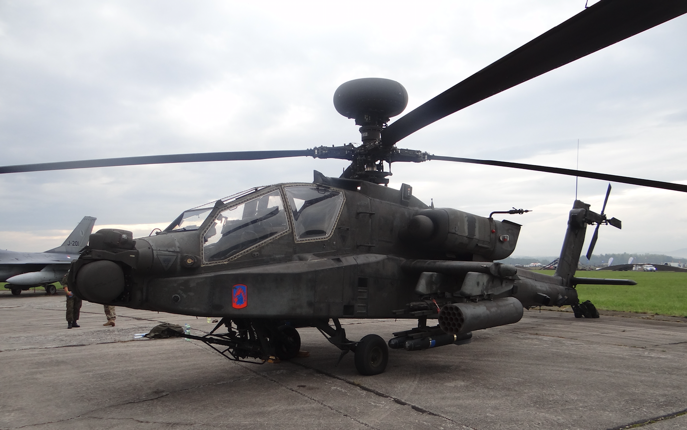 AH-64D Apache. 2016 year. Photo by Karol Placha Hetman