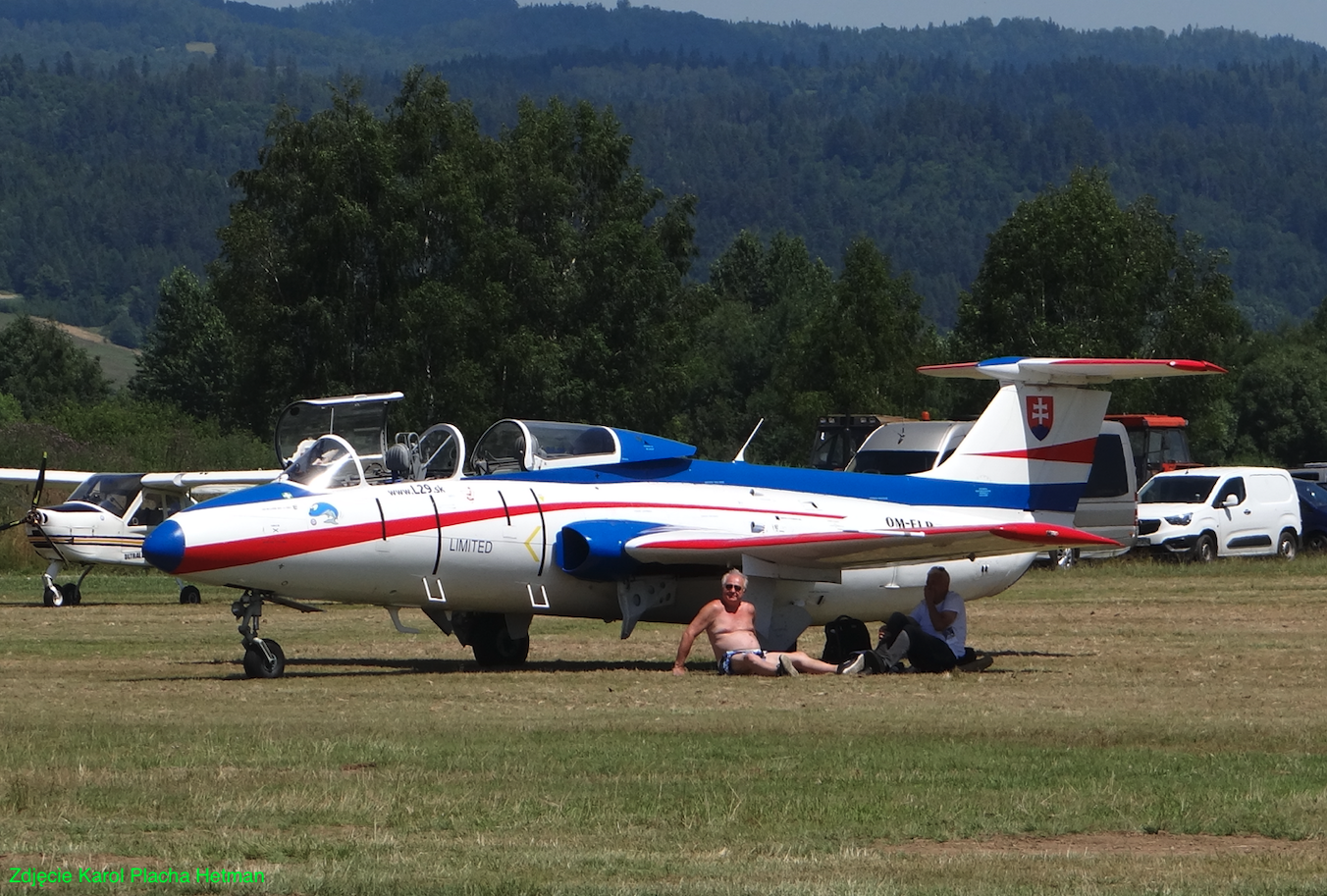 Aero L-29 Delfin. 2023 year. Photo by Karol Placha Hetman