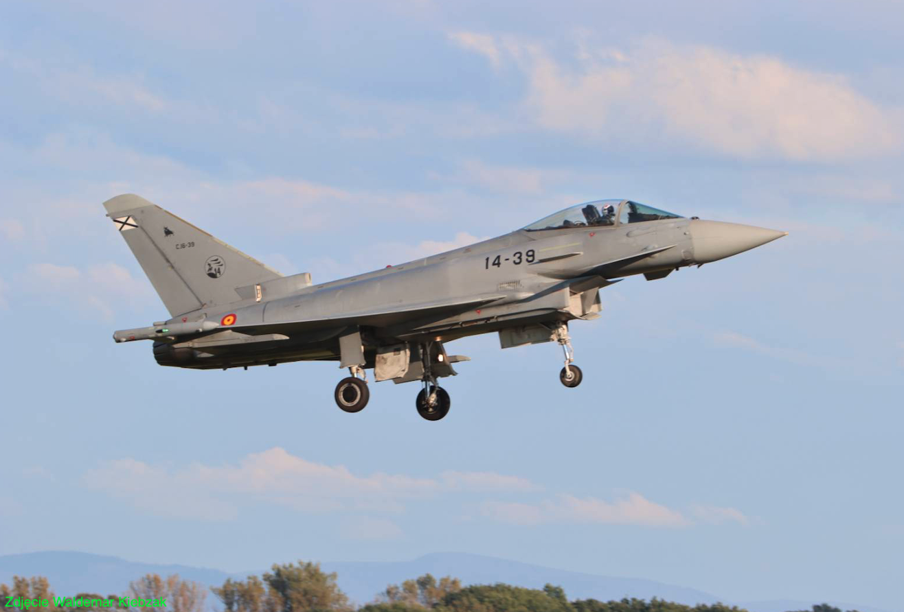 Eurofighter Typhoon. Spain. 2023. Photo by Waldemar Kiebzak