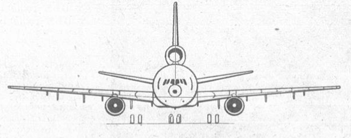 McDonnell Douglas DC-10. 1977 rok. Praca Karol Placha Hetman