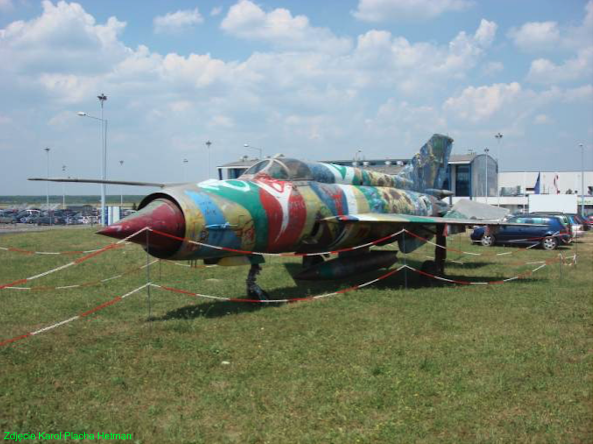 Mierzęcice Airport. MiG-21 MF nb 6503. 2010 year. Photo by Karol Placha Hetman