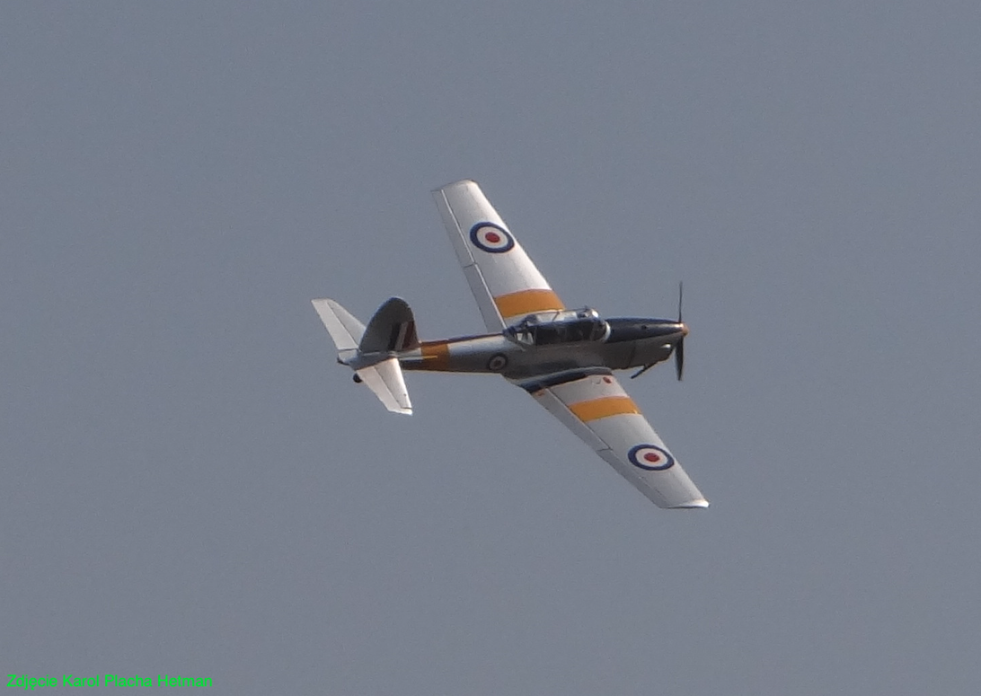 De Havilland Canada DHC-1 Chipmunk. 2019 rok. Zdjęcie Karol Placha Hetman