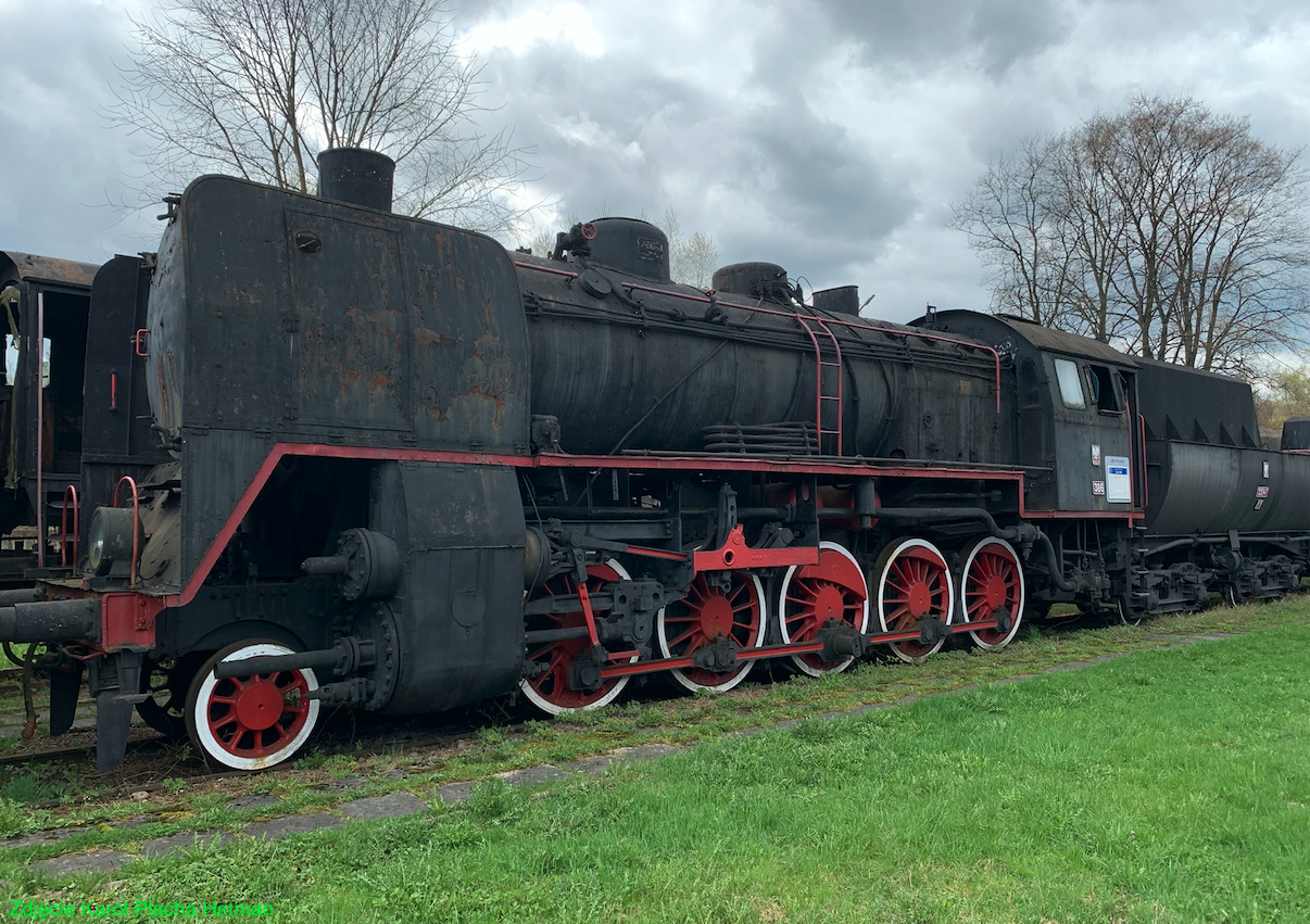 Steam locomotive Ty45-386 tender 32D43-165. 2021 year. Photo by Karol Placha Hetman