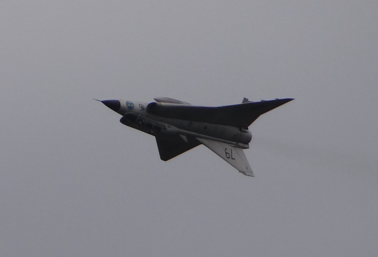 SAAB J-35 Draken. 2021 rok. Zdjęcie Karol Placha Hetman