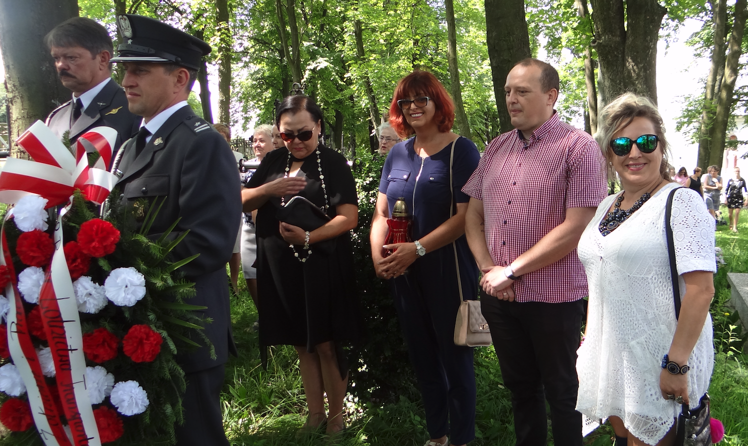 Uroczystości przy grobie Ignacego Kasprzyk. 2018 rok. Zdjęcie Karol Placha Hetman